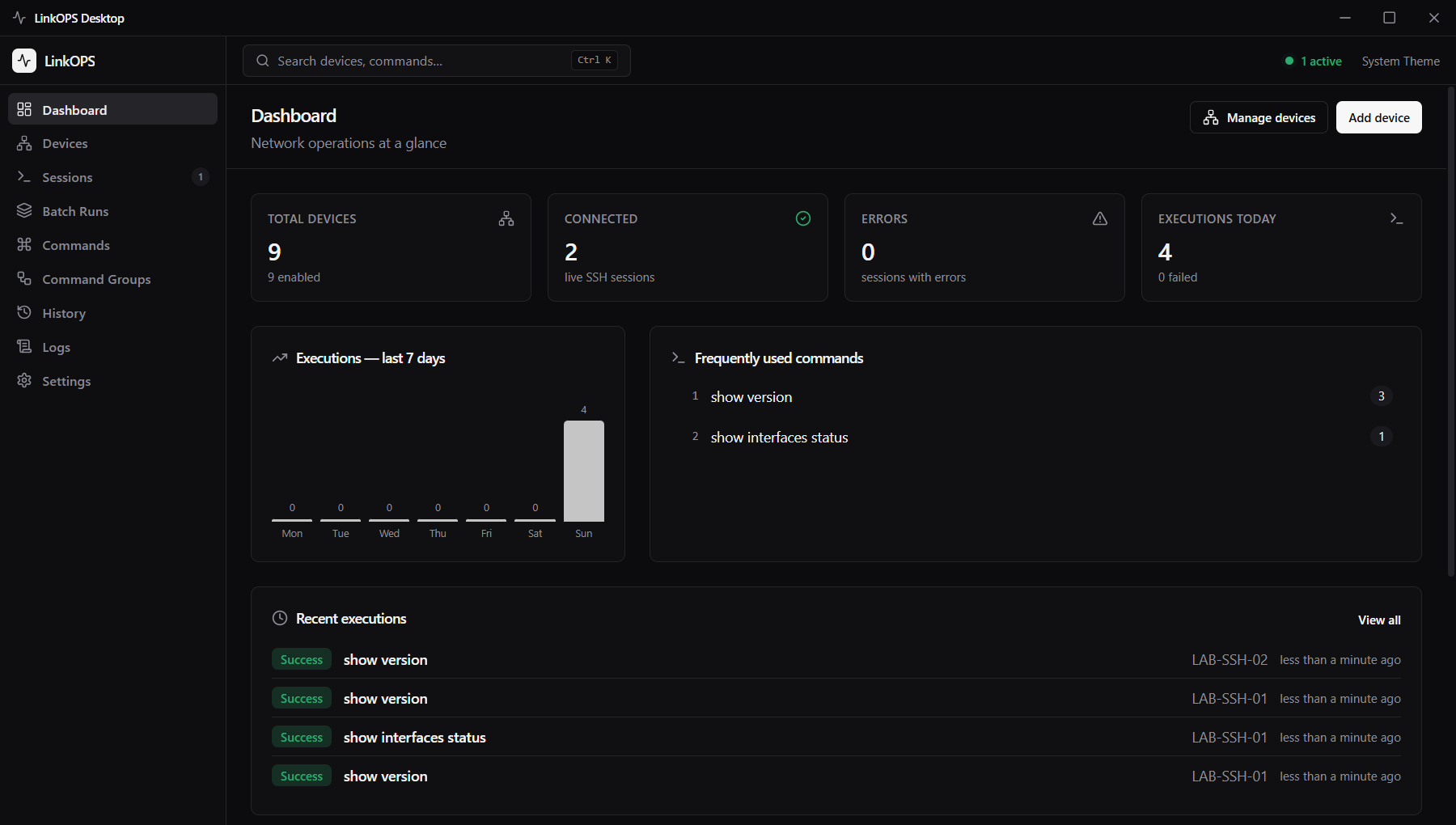 Dashboard